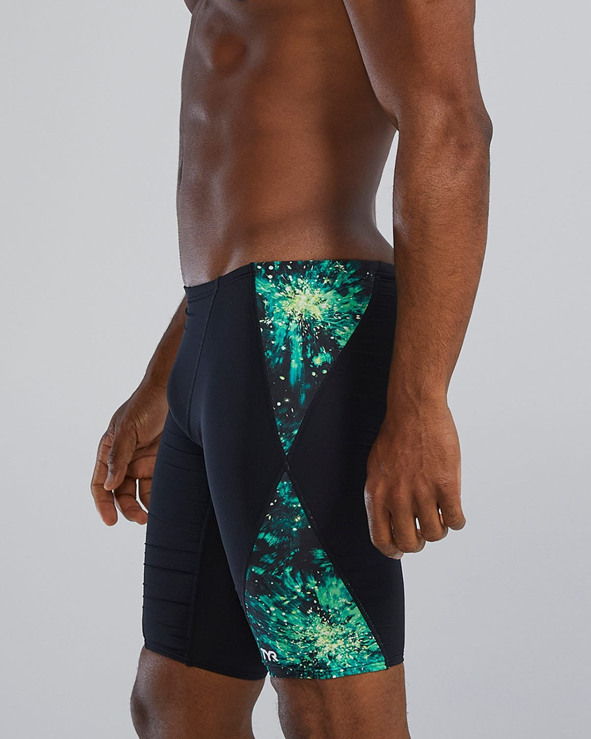 Men's Blade Splice Jammer Swimsuit - Radiant Flare