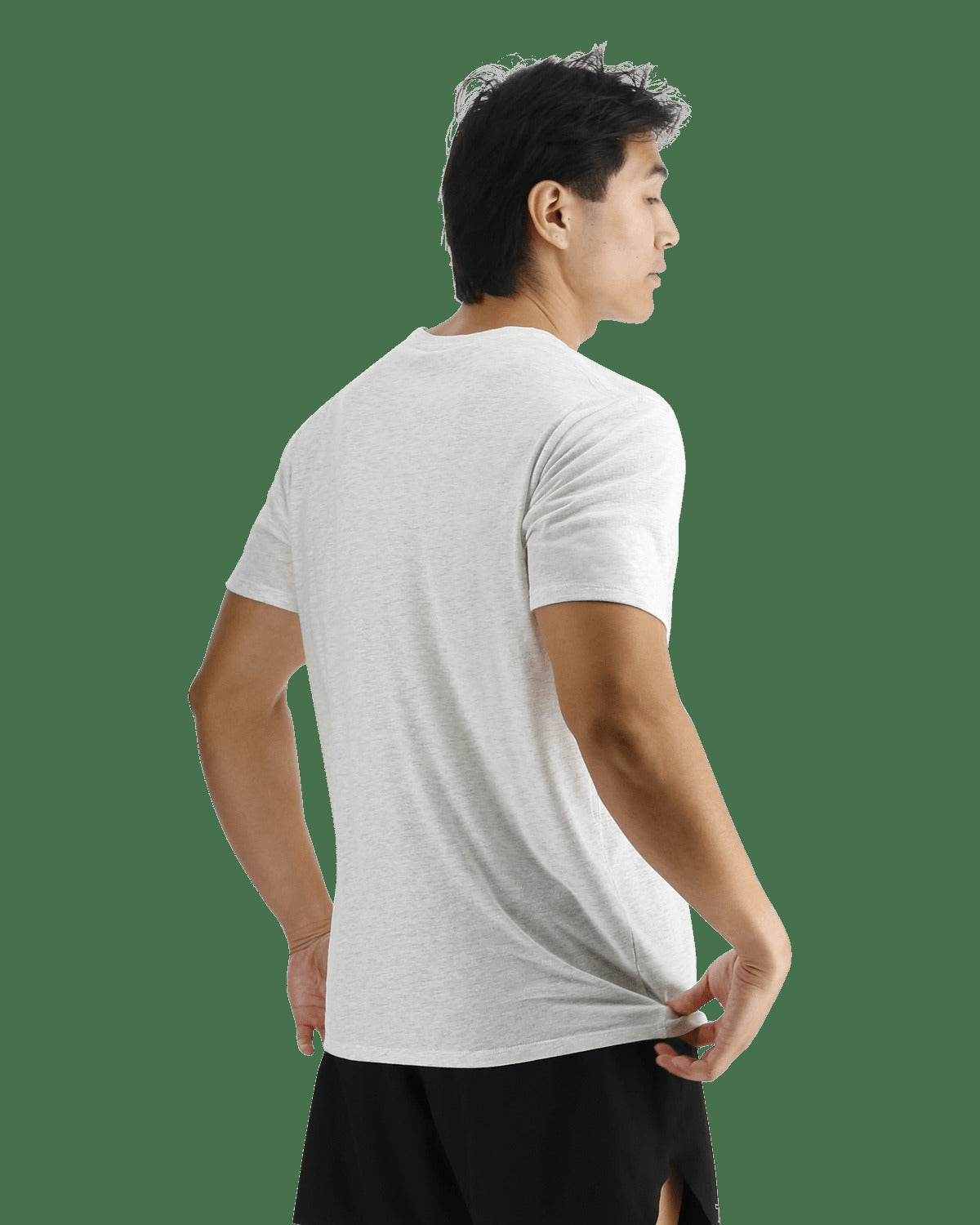 UltraSoft Men's Big Logo Tri-Blend Tech Tee