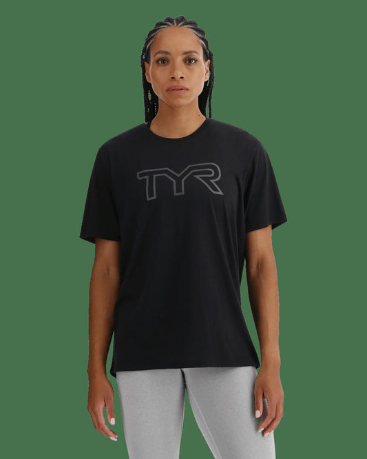 UltraSoft Women's Big Logo Tri-Blend Tech Tee