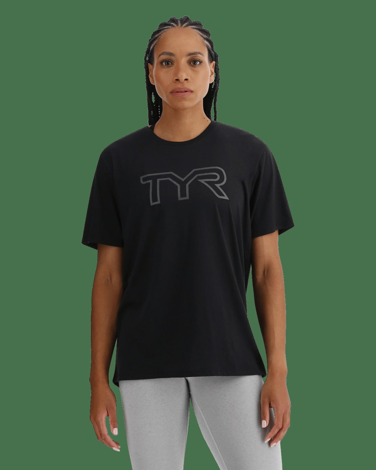 UltraSoft Women's Big Logo Tri-Blend Tech Tee