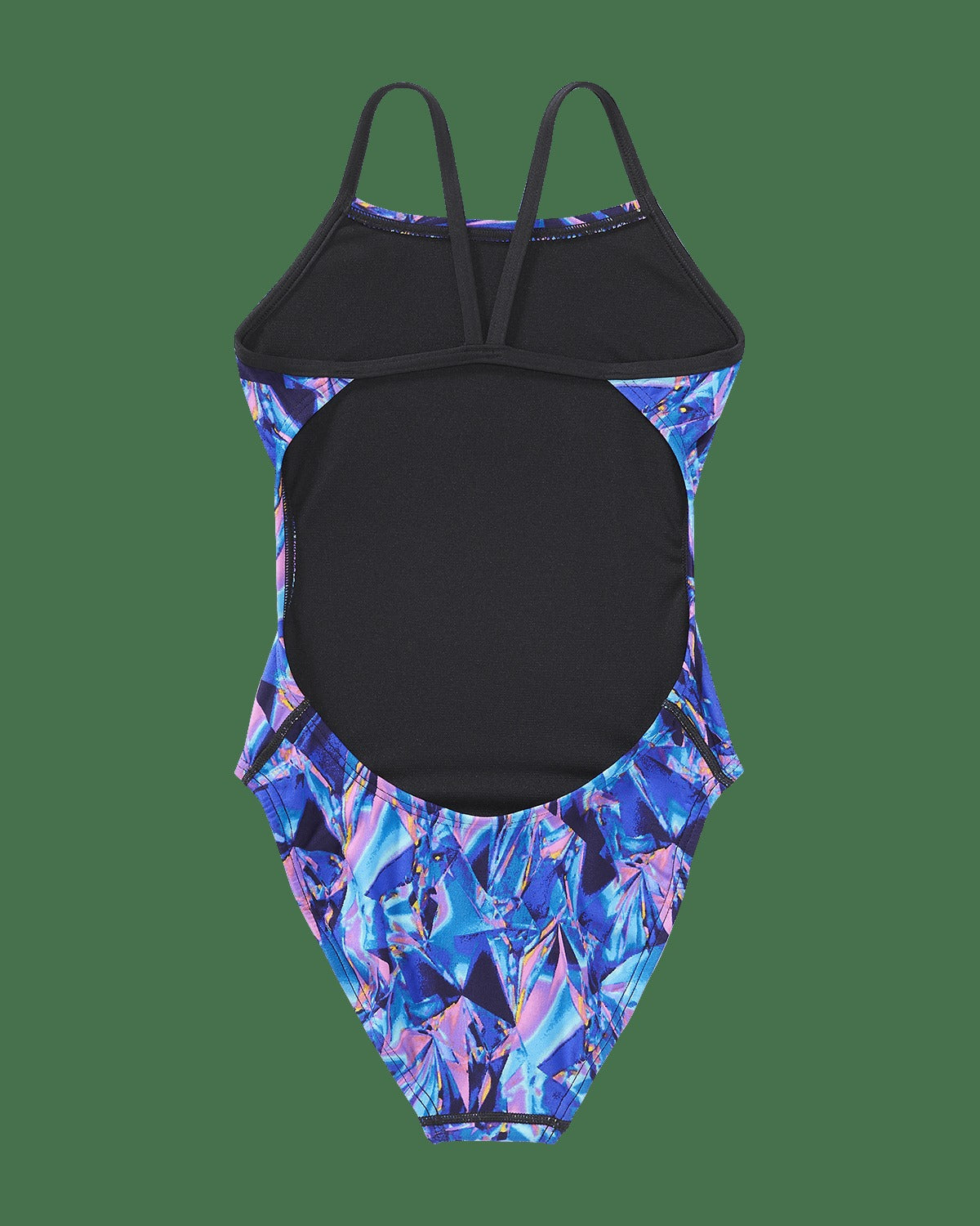 Durafast Elite® Girl's Cutoutfit Swimsuit - Crystalized