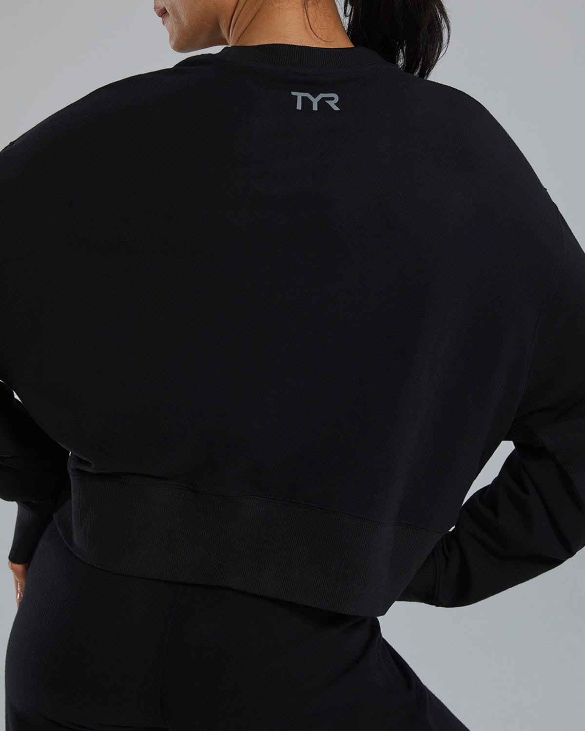 UltraSoft Women's Midweight Terry Cropped Crew