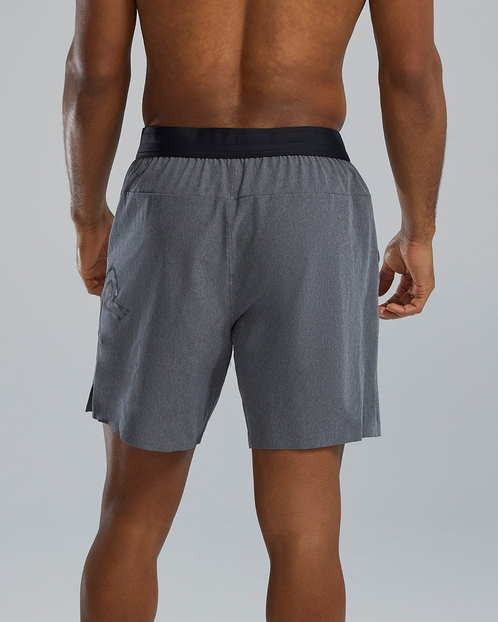 HydrosphereTM Men's Unlined 7" Unbroken Big Logo Shorts - Solid