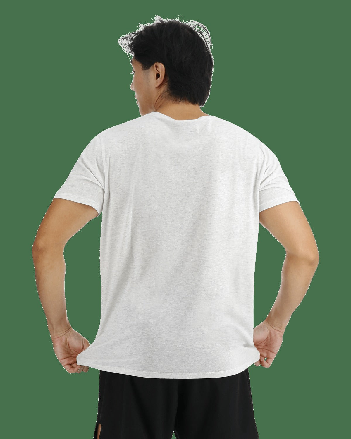 UltraSoft Men's Big Logo Tri-Blend Tech Tee