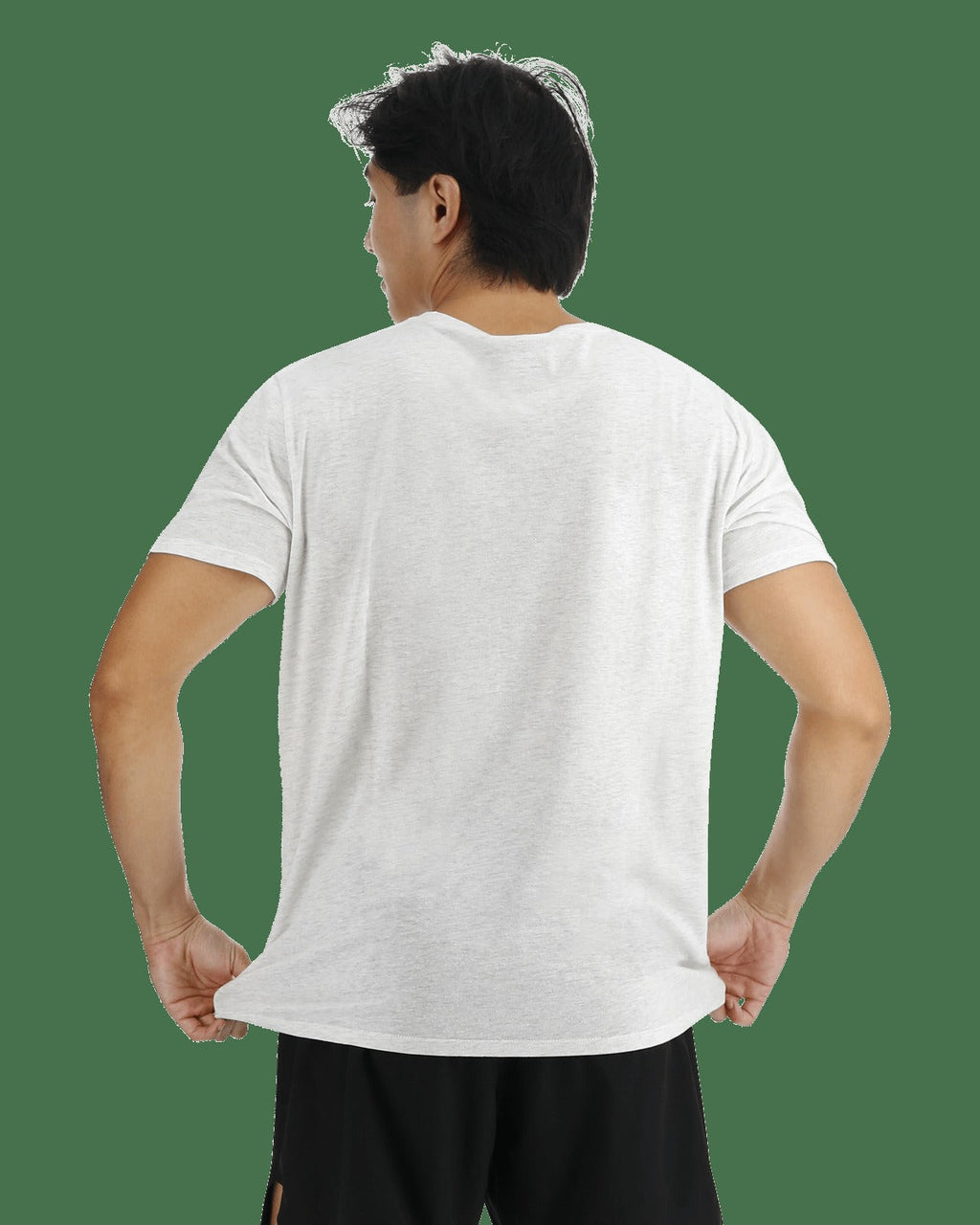 UltraSoft Men's Big Logo Tri-Blend Tech Tee