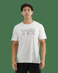 UltraSoft Men's Big Logo Tri-Blend Tech Tee
