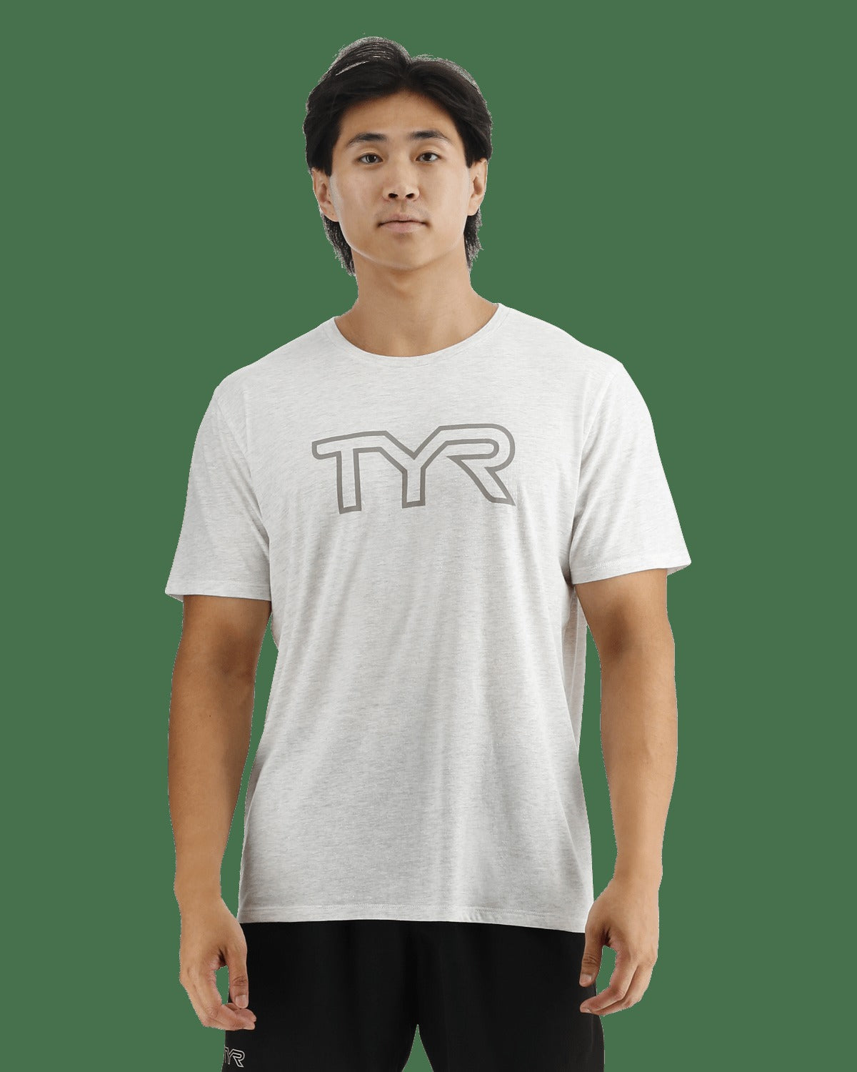 UltraSoft Men's Big Logo Tri-Blend Tech Tee