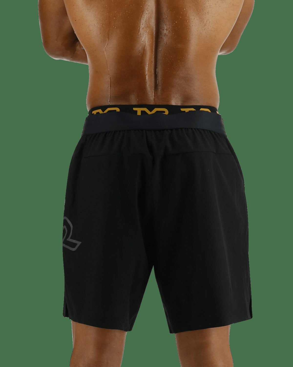HydrosphereTM Men's Unlined 7" Unbroken Big Logo Shorts - Solid