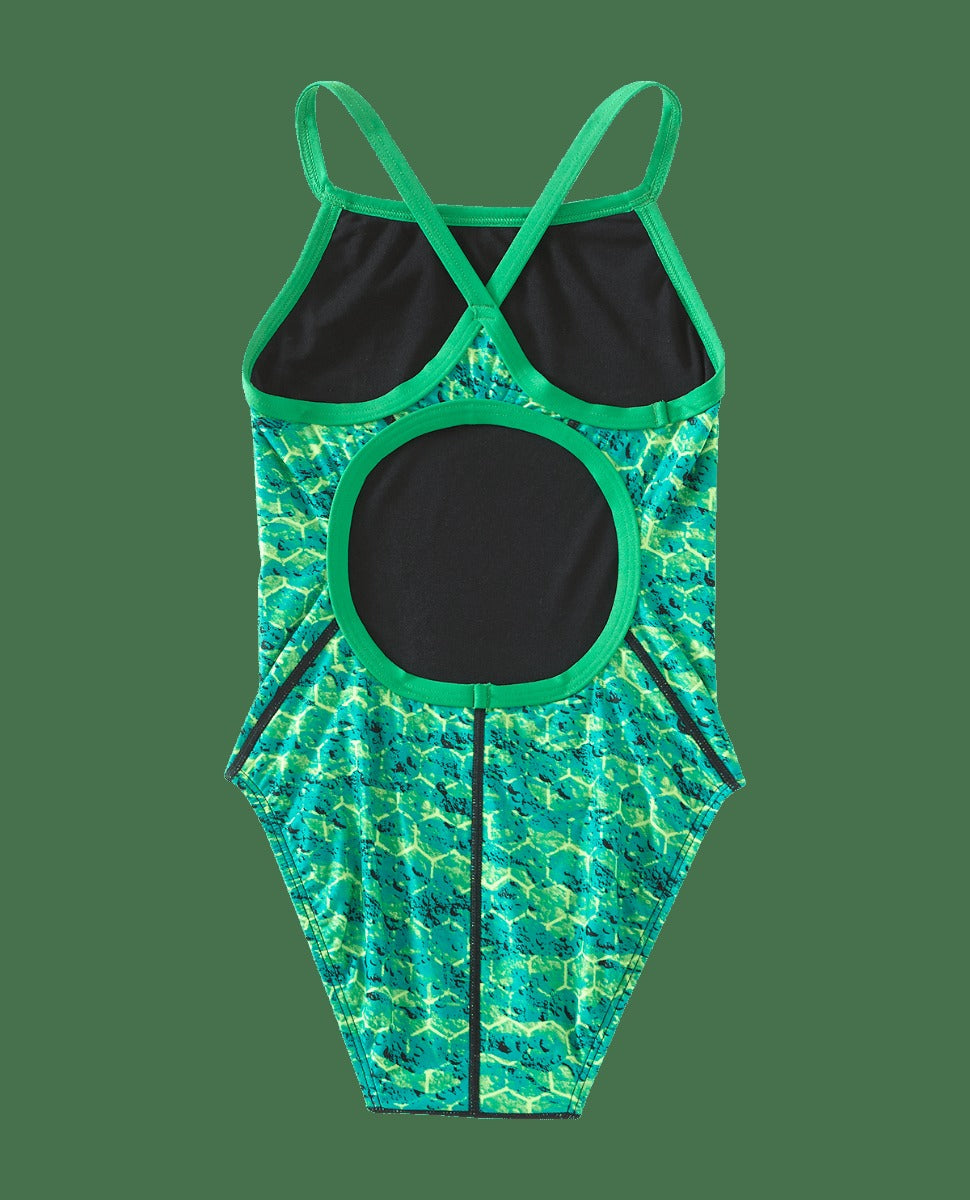 Durafast Elite® Girl's Diamondfit Swimsuit - Agran