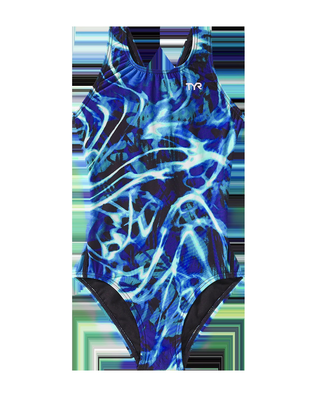 Durafast Lite® Girl's Maxfit Swimsuit - Electro