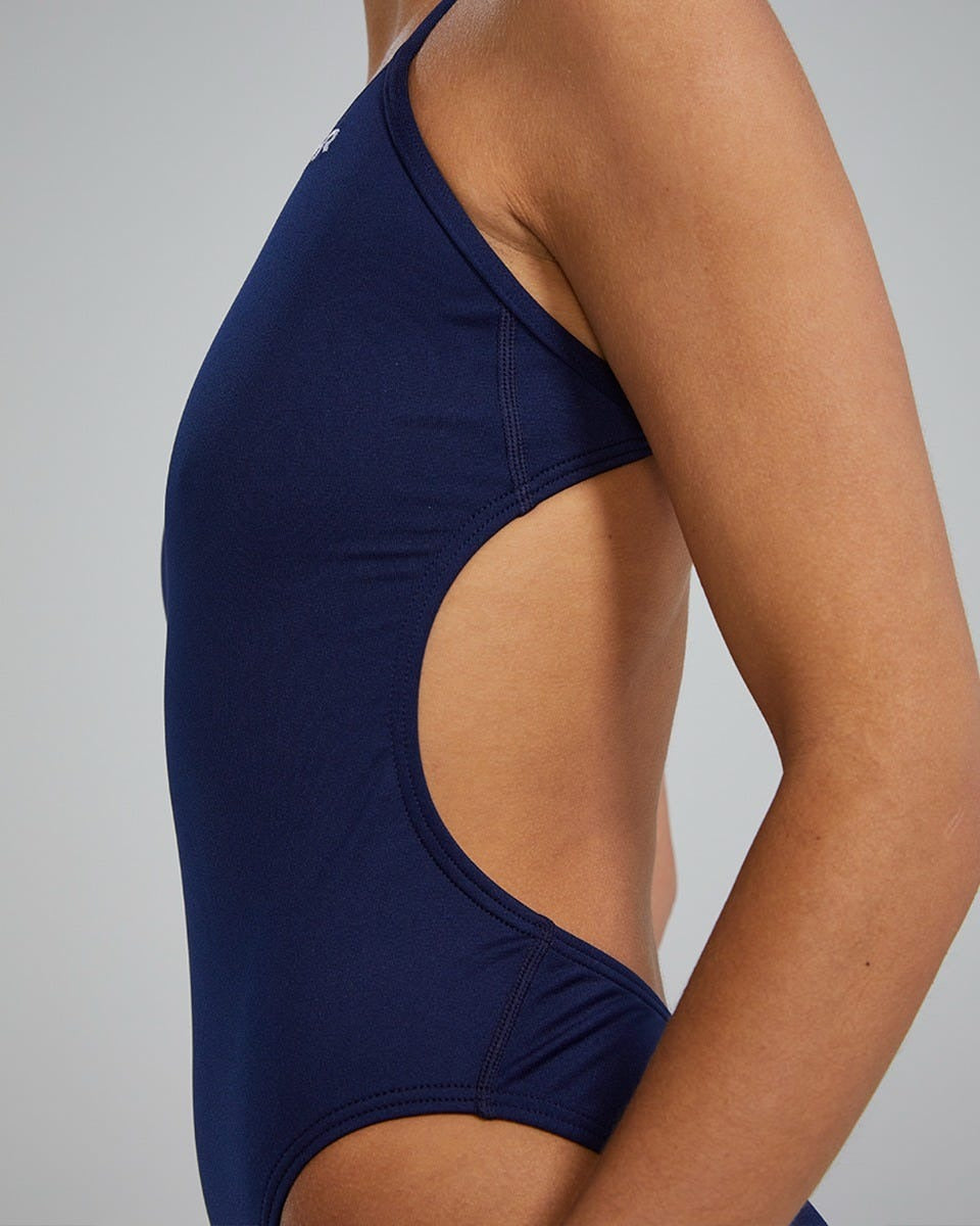 Durafast One® Women's Cutoutfit Swimsuit - Solid