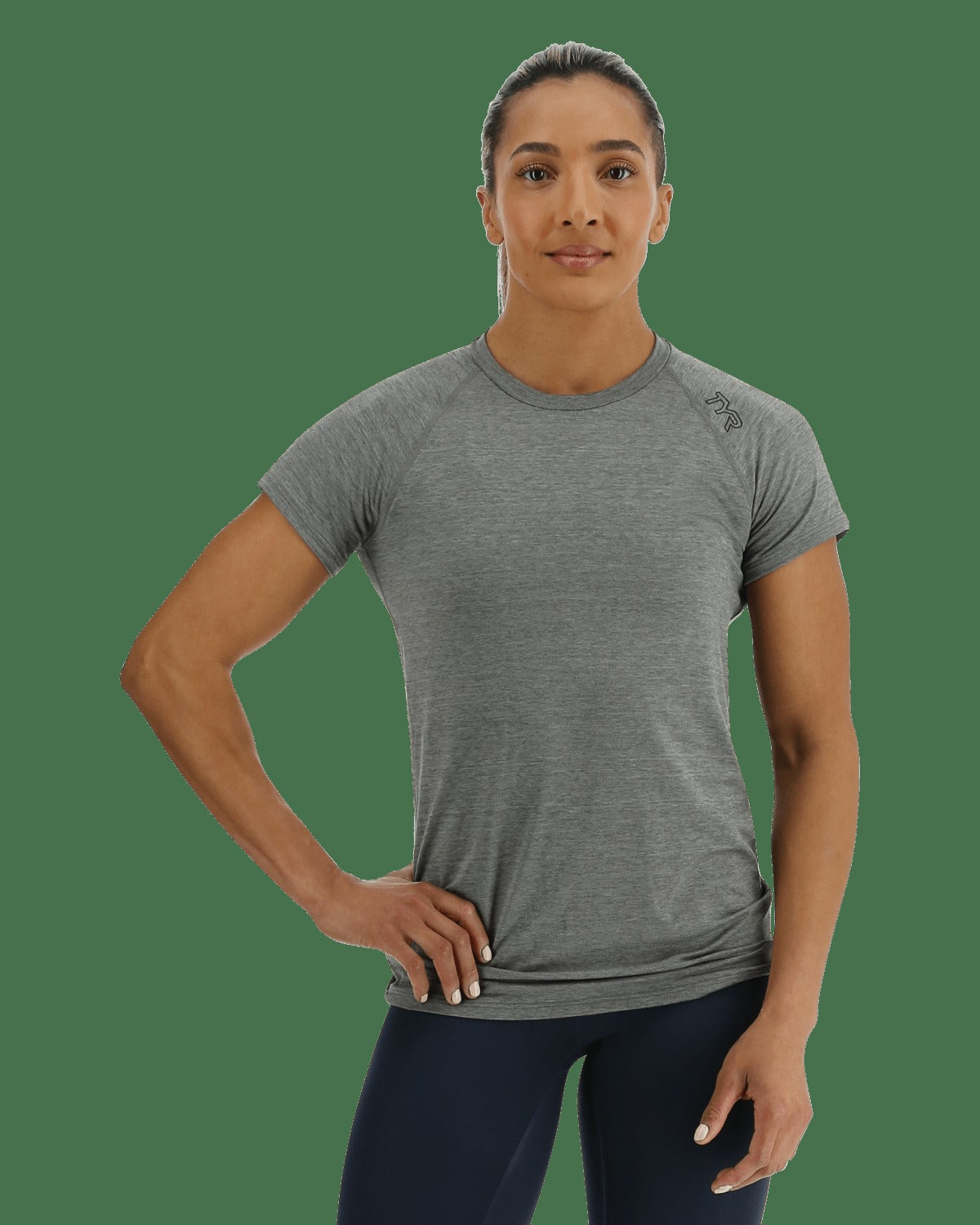 ClimaDryTM Women's Raglan Tee - Solid / Heather