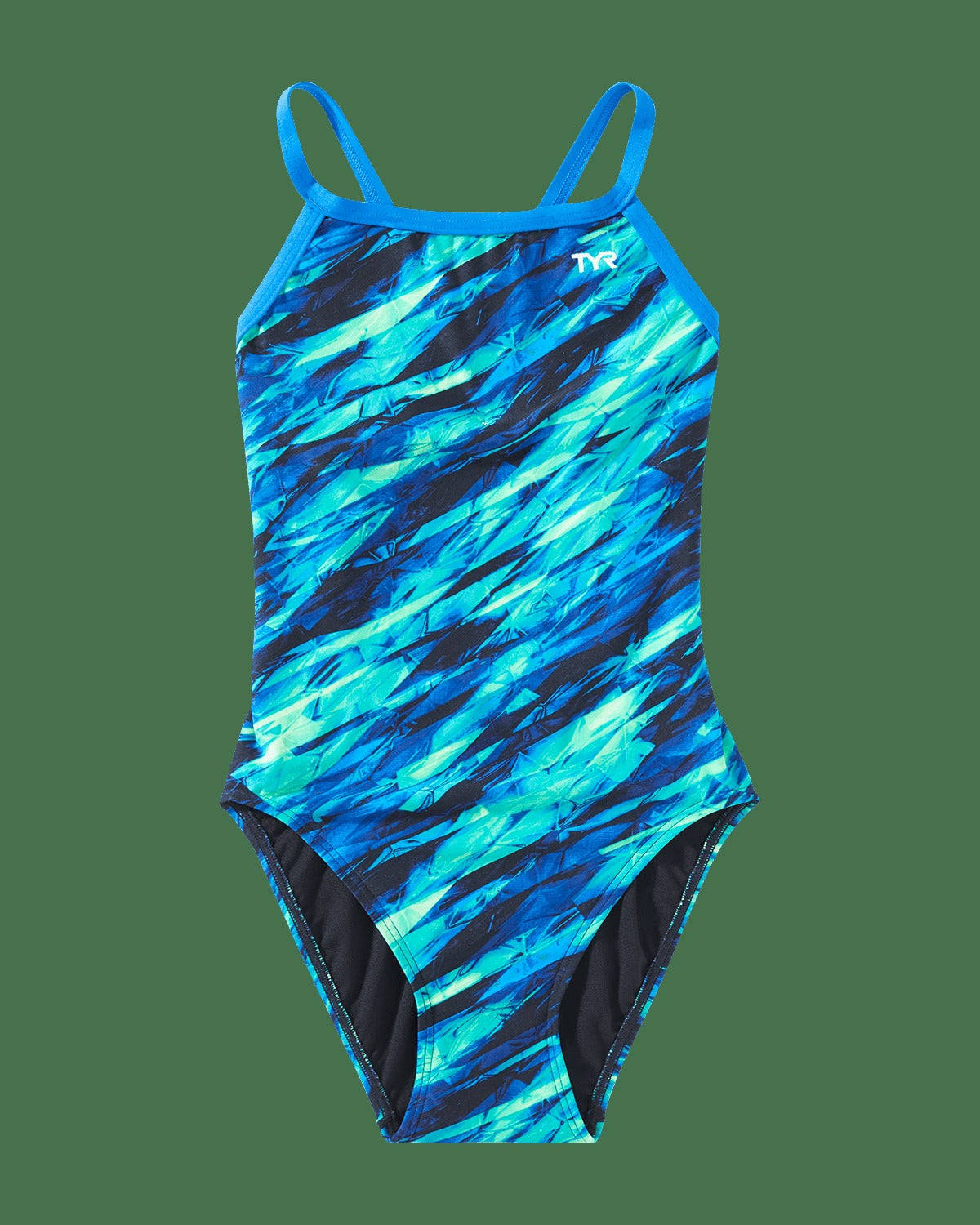 Durafast Elite® Girl's Diamondfit Swimsuit - Vitric