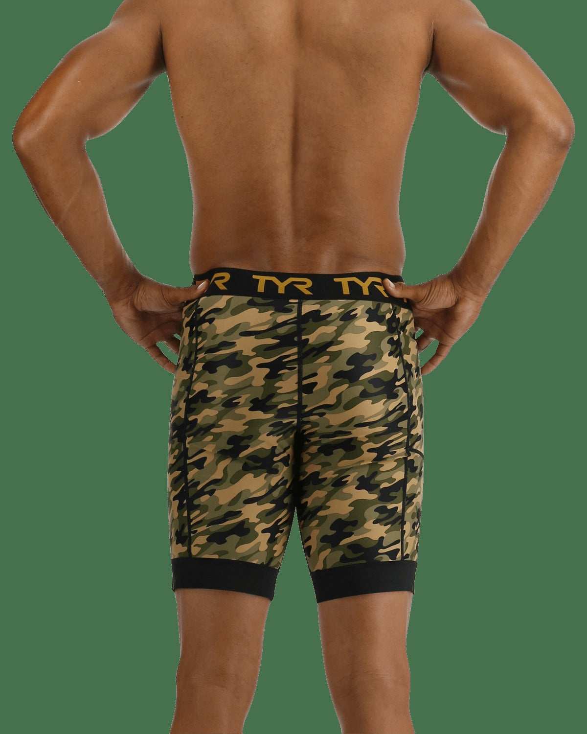 Men's Compression Shorts - Terra Camo