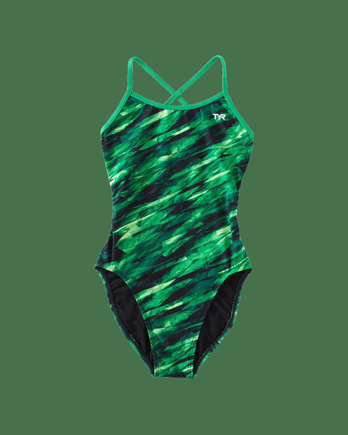 Durafast Elite® Girl's Trinityfit Swimsuit - Vitric