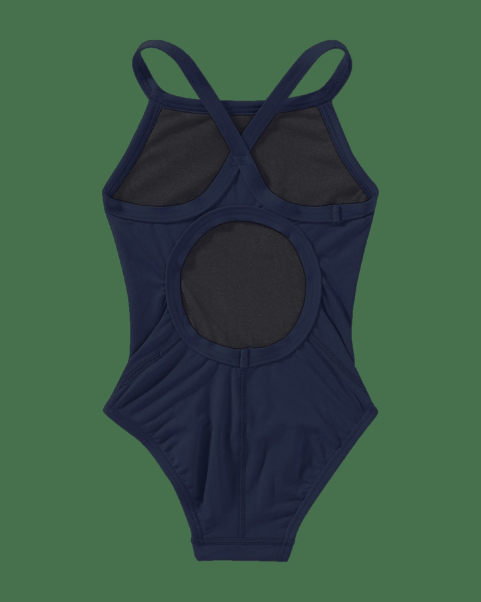 Durafast One®Girl's Solid Diamondfit Swimsuit - Solid