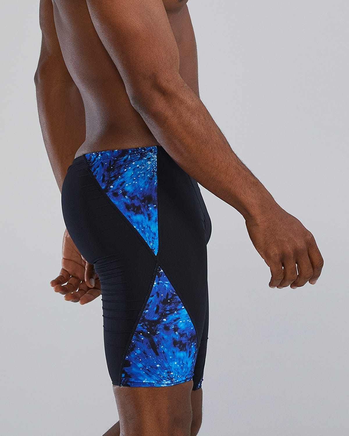Men's Blade Splice Jammer Swimsuit - Radiant Flare