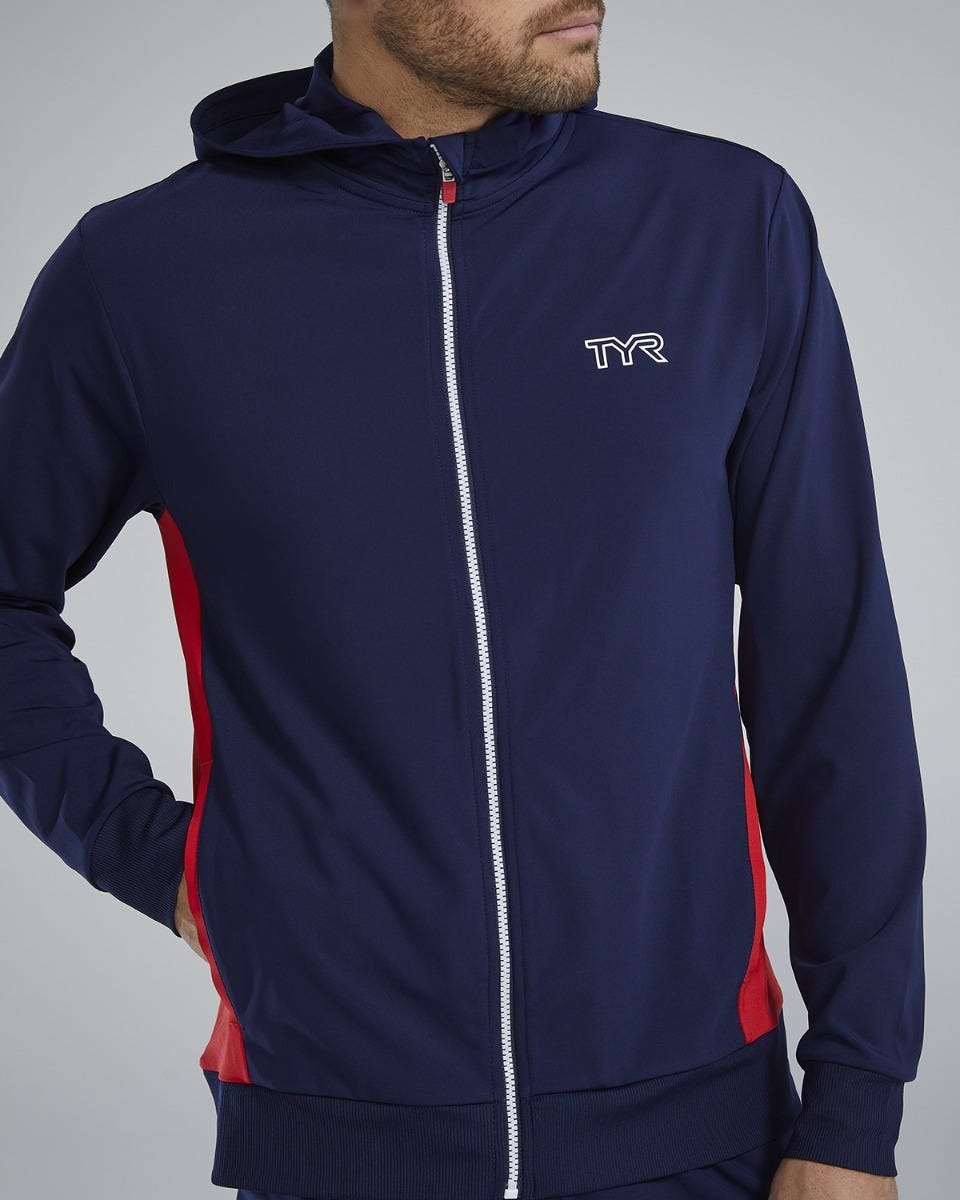 TYR Tech Men's Full Zip Hoodie