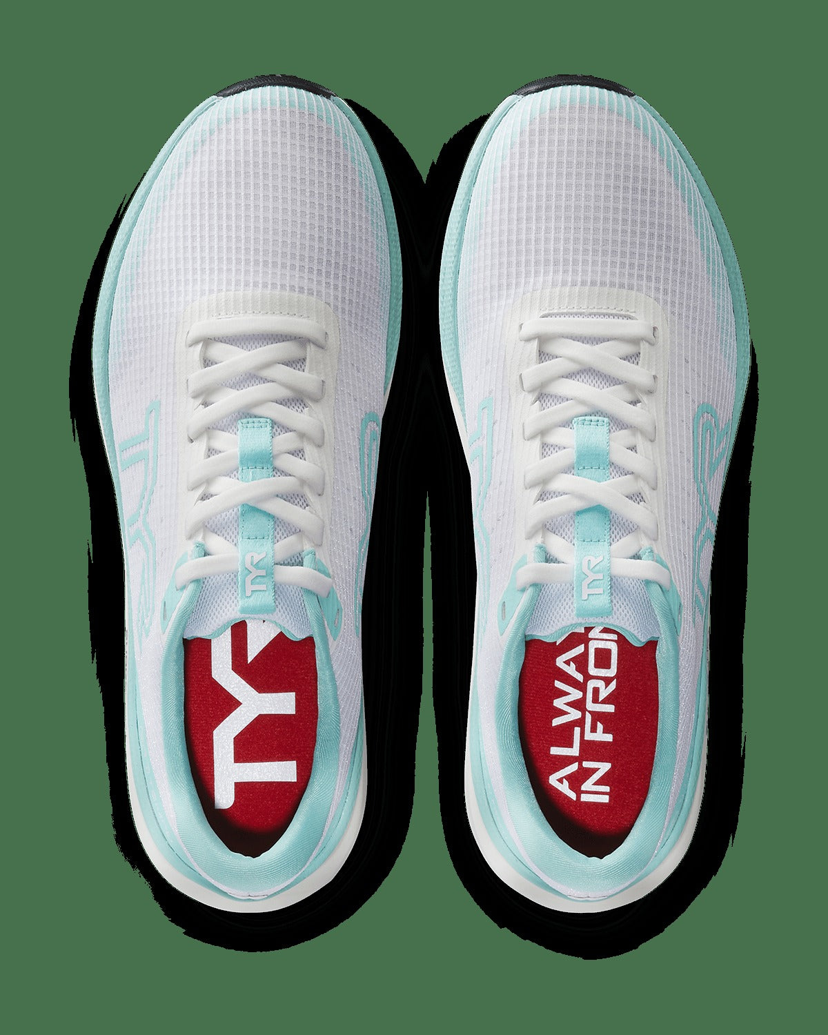 Men's SR-1 Tempo Runner - White/Aqua