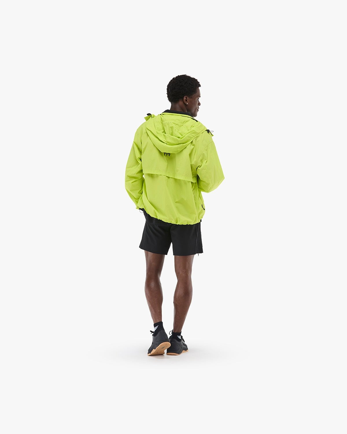 Men's Full Zip Windbreaker - Neon