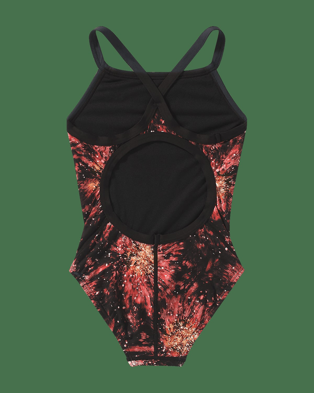 Durafast Lite® Girl's Diamondfit Swimsuit - Radiant Flare