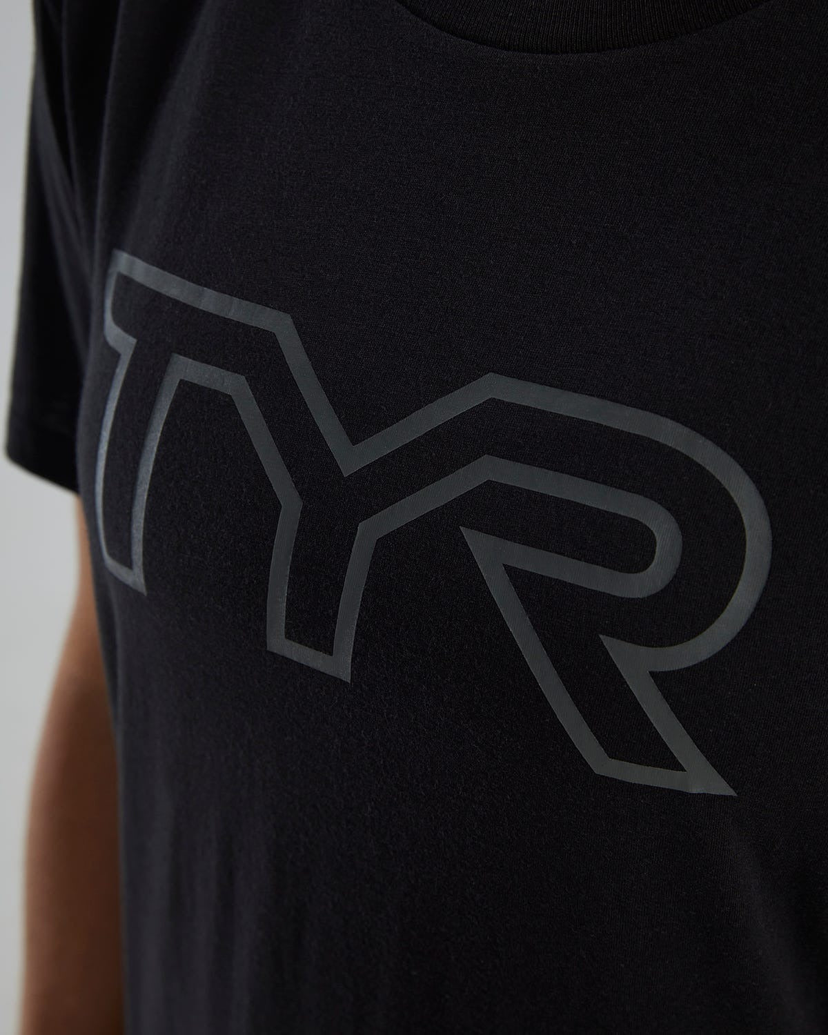 Unisex Ultrasoft Lightweight Tri Blend Tech Tee - Big Logo