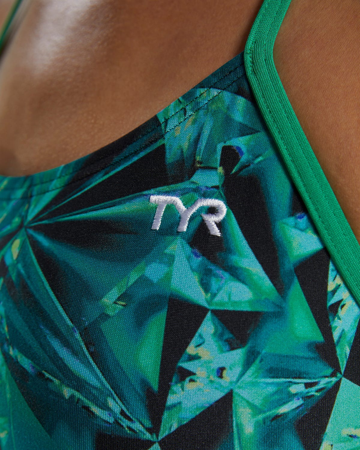 Durafast Elite® Women's Cutoutfit Swimsuit - Crystalized