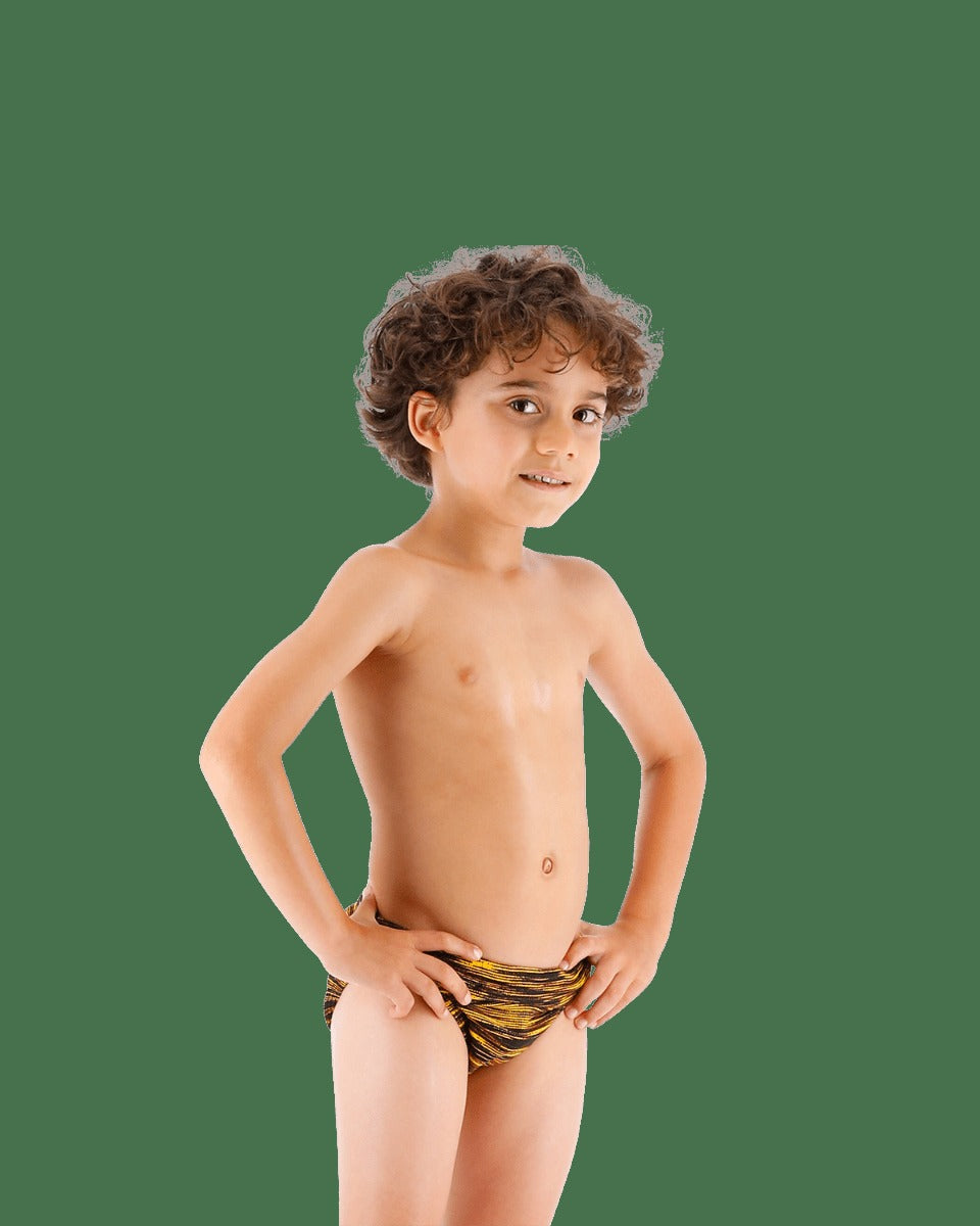 Durafast Elite® Boy's Brief Swimsuit - Fizzy