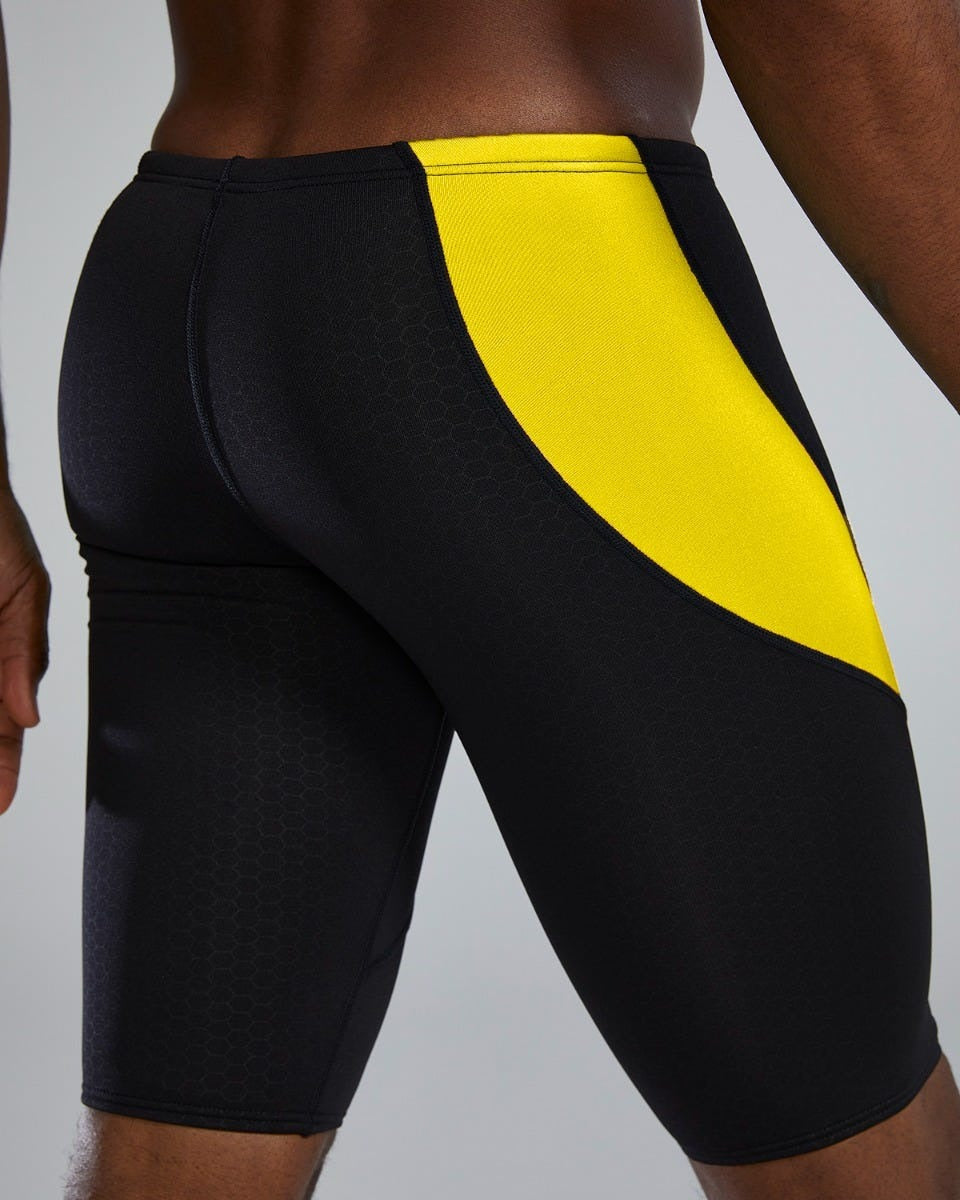Durafast Elite® Men's Curve Splice Jammer Swimsuit - Hexa
