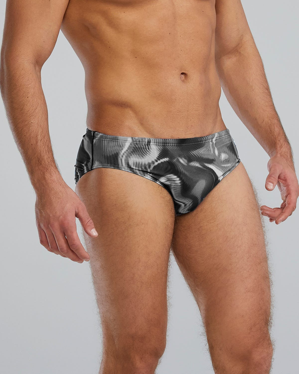 Durafast Elite® Men's Brief Swimsuit - Waveform
