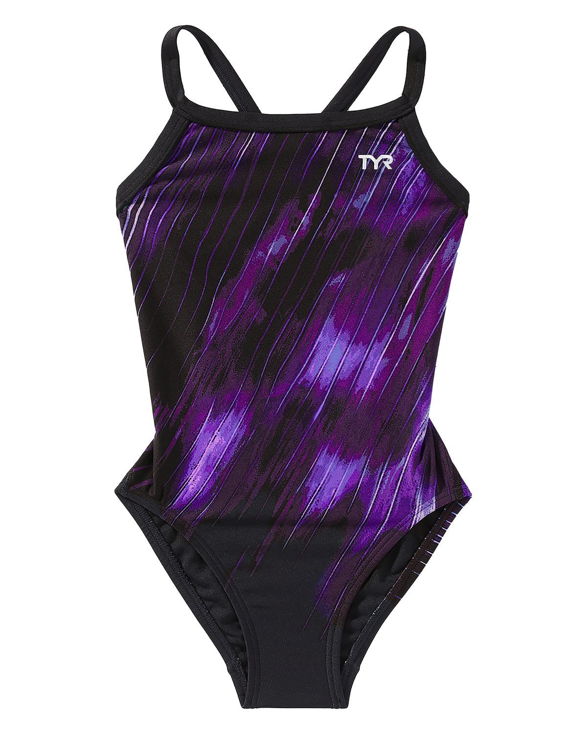 Durafast Elite® Girl's Diamondfit Swimsuit - Cycloid