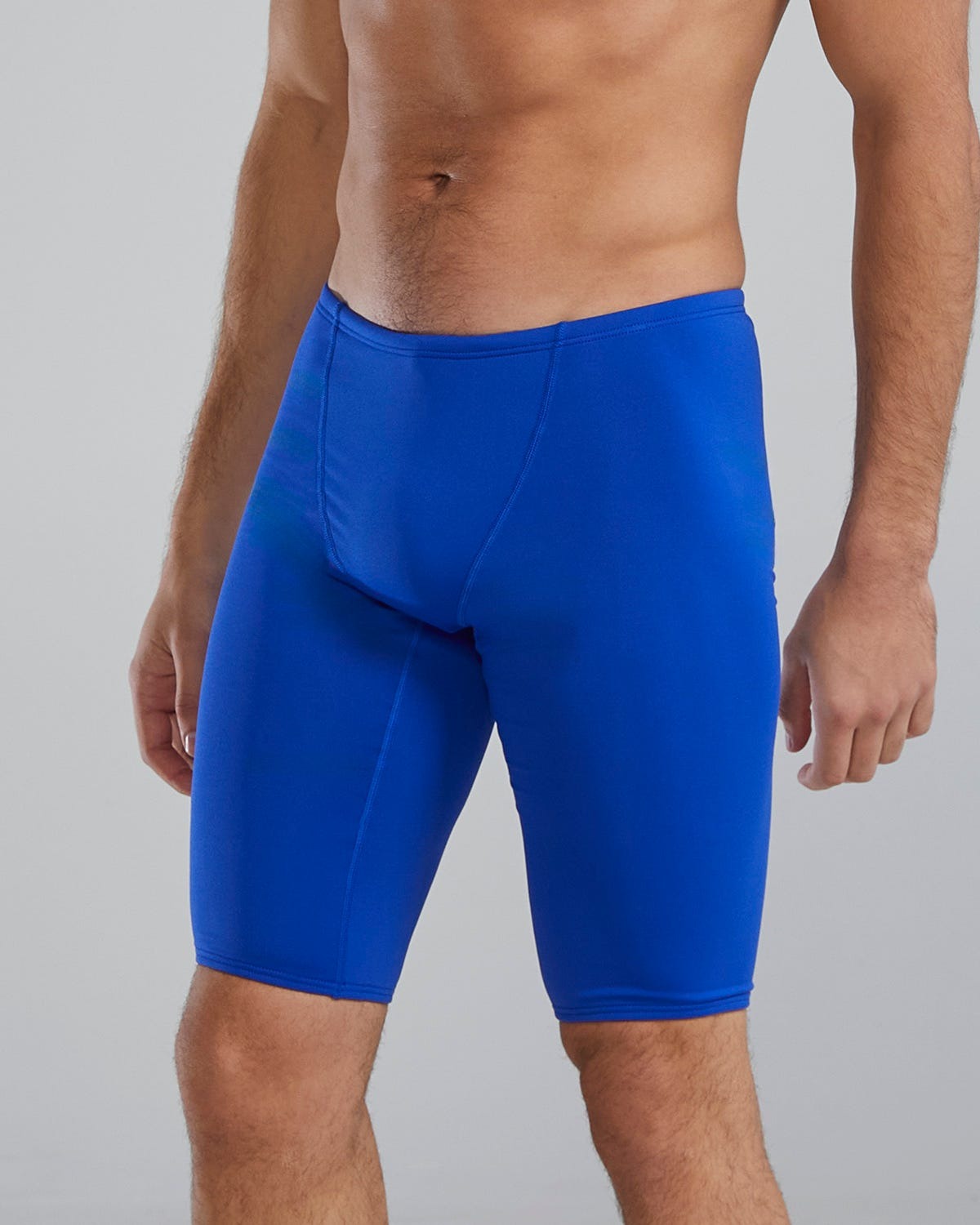 Durafast Elite® Men's Large Logo Jammer Swimsuit - Solid