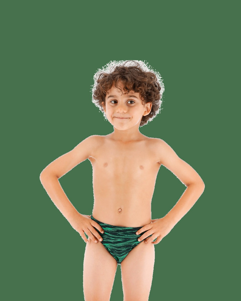 Durafast Elite® Boy's Brief Swimsuit - Fizzy
