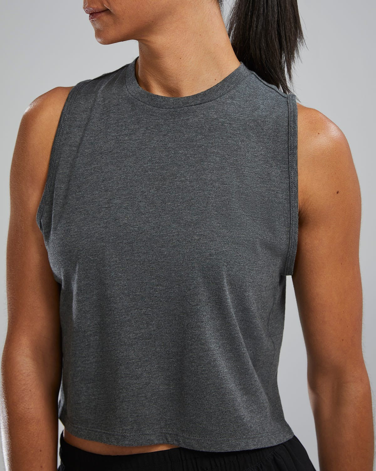 Women's Triblend Cropped Tank