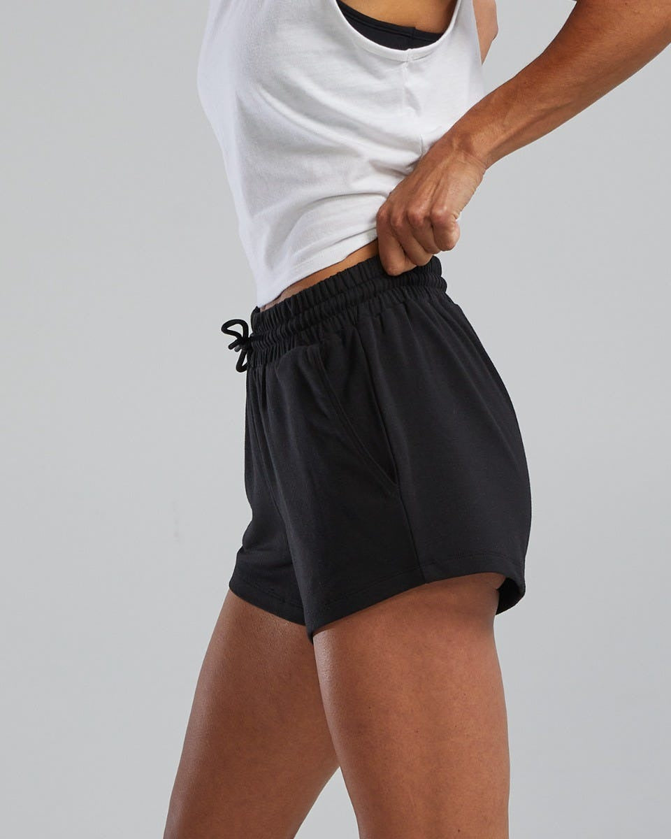 UltraSoft Women's Midweight Terry A.M. Shorts - Solid / Heather