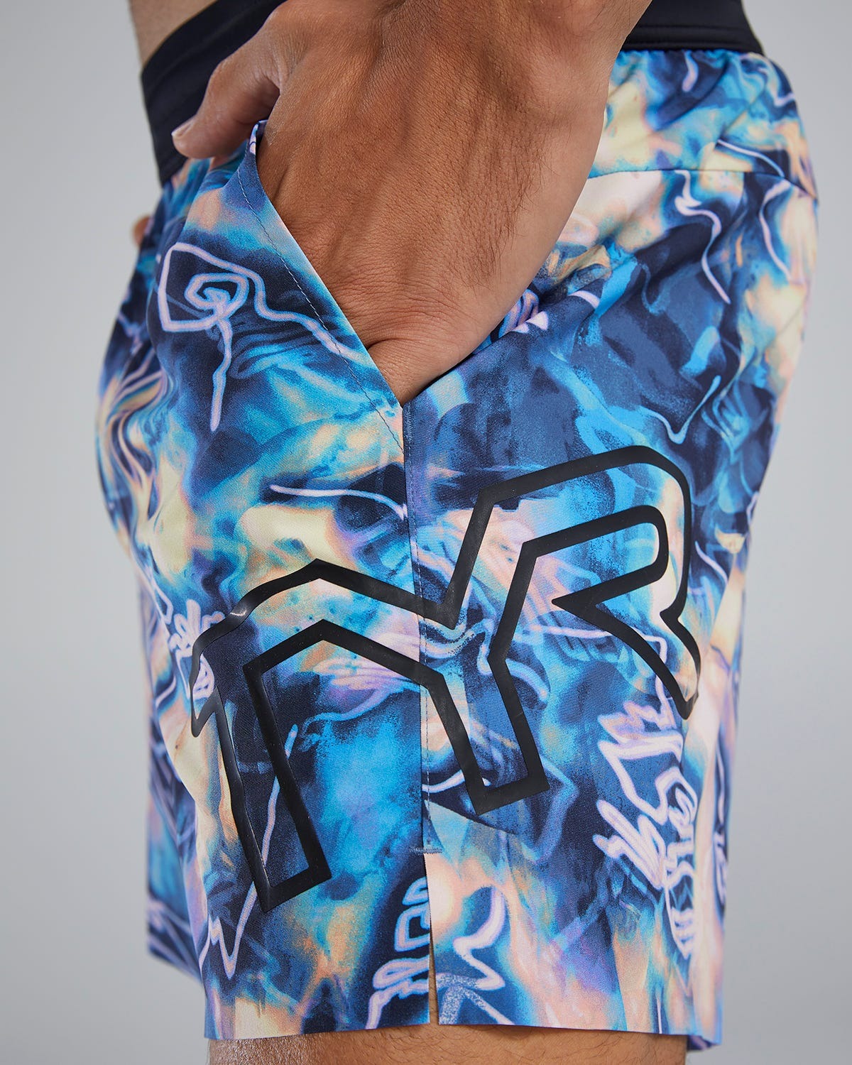 HydrosphereTM - Men's Unbroken Shorts - Unlined 5" - Voltage Pazzo