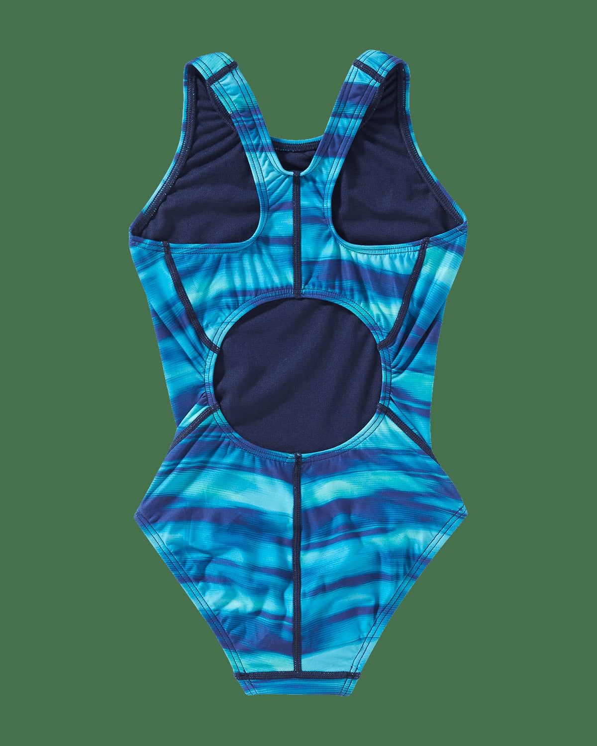 Durafast Lite® Girl's Maxfit Swimsuit - Technowave