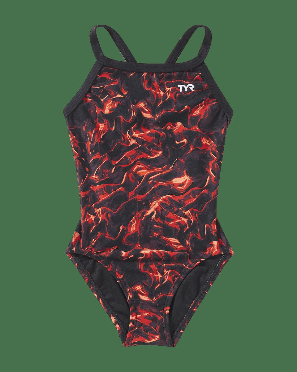 Durafast Elite® Girl's Diamondfit Swimsuit - Energia