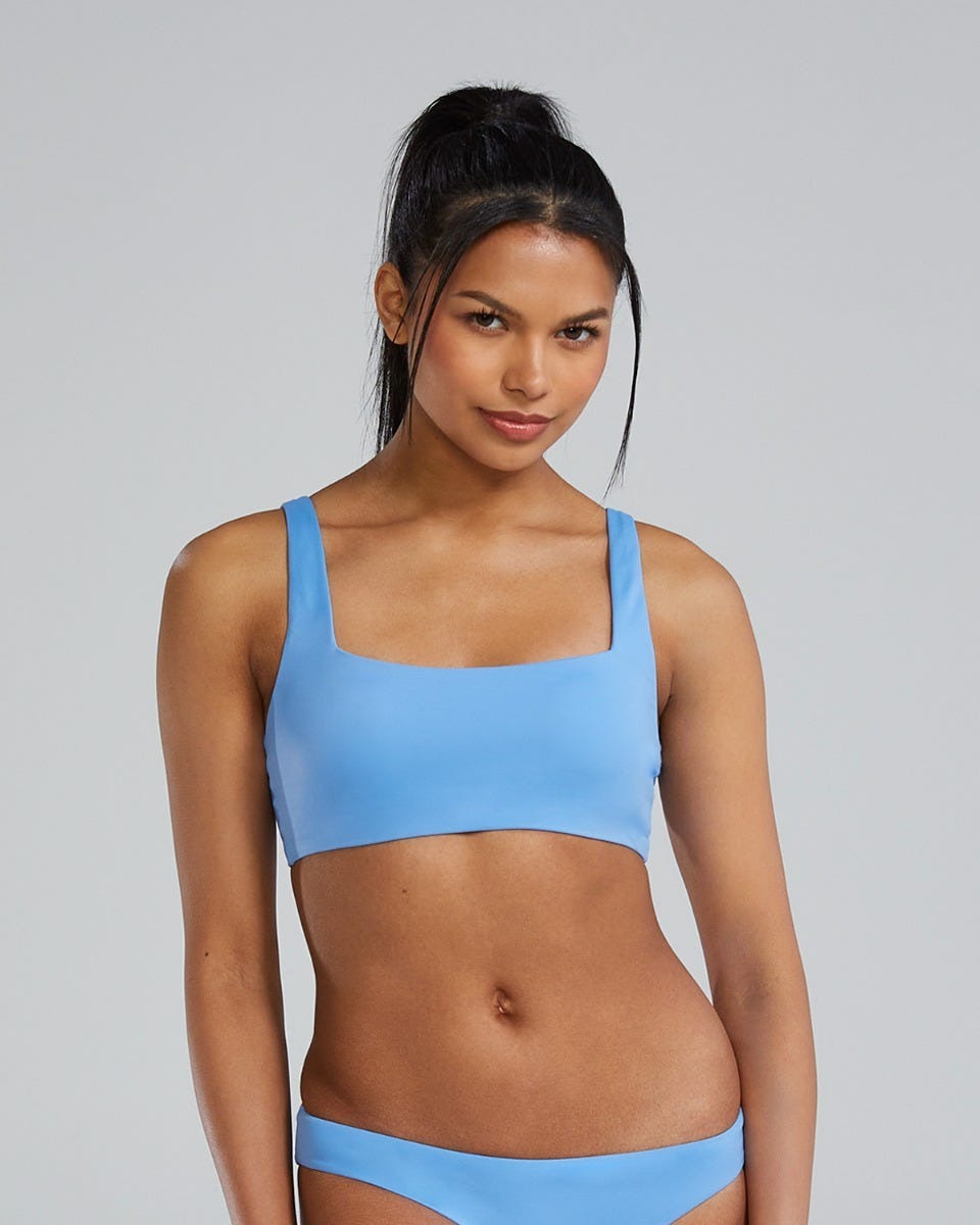 Women's Kelly Square Neck Top - Solid
