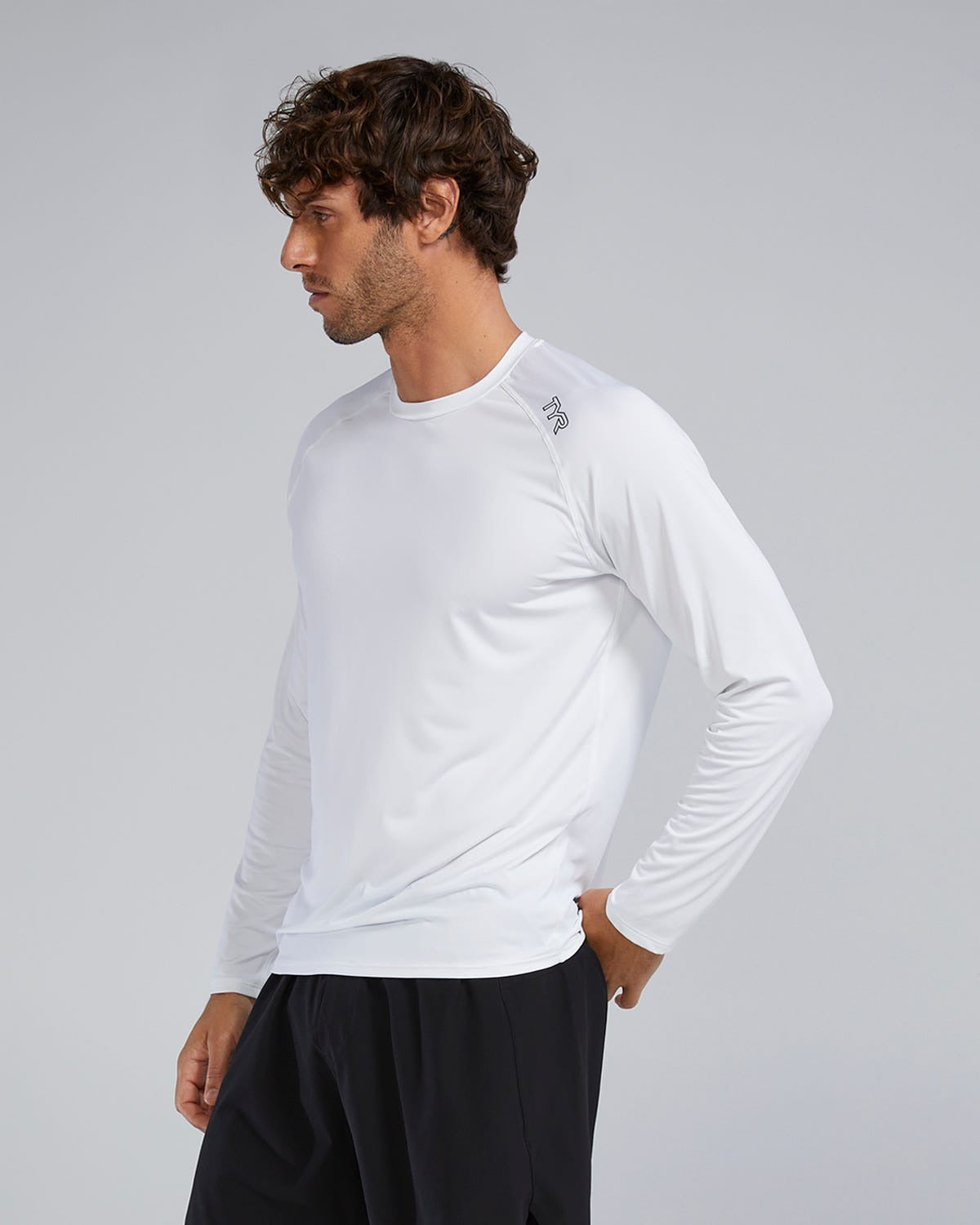ClimaDryTM Men's Raglan Long Sleeve Tech Tee - Solid / Heather