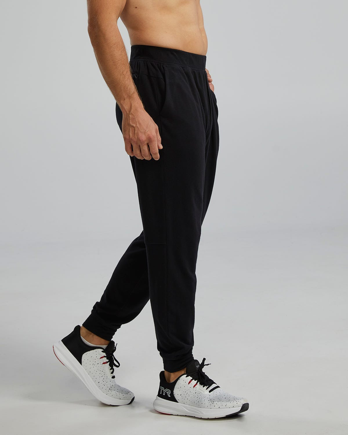 UltraSoft Men's Midweight Terry A.M. Joggers - Solid / Heather
