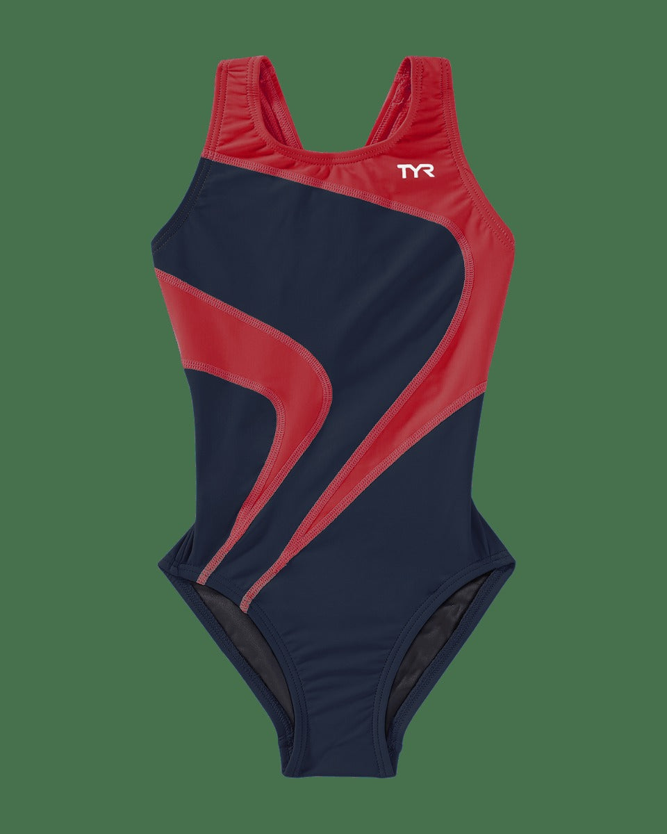 TYRecoTM Girl's Maxfit Swimsuit - T-Splice