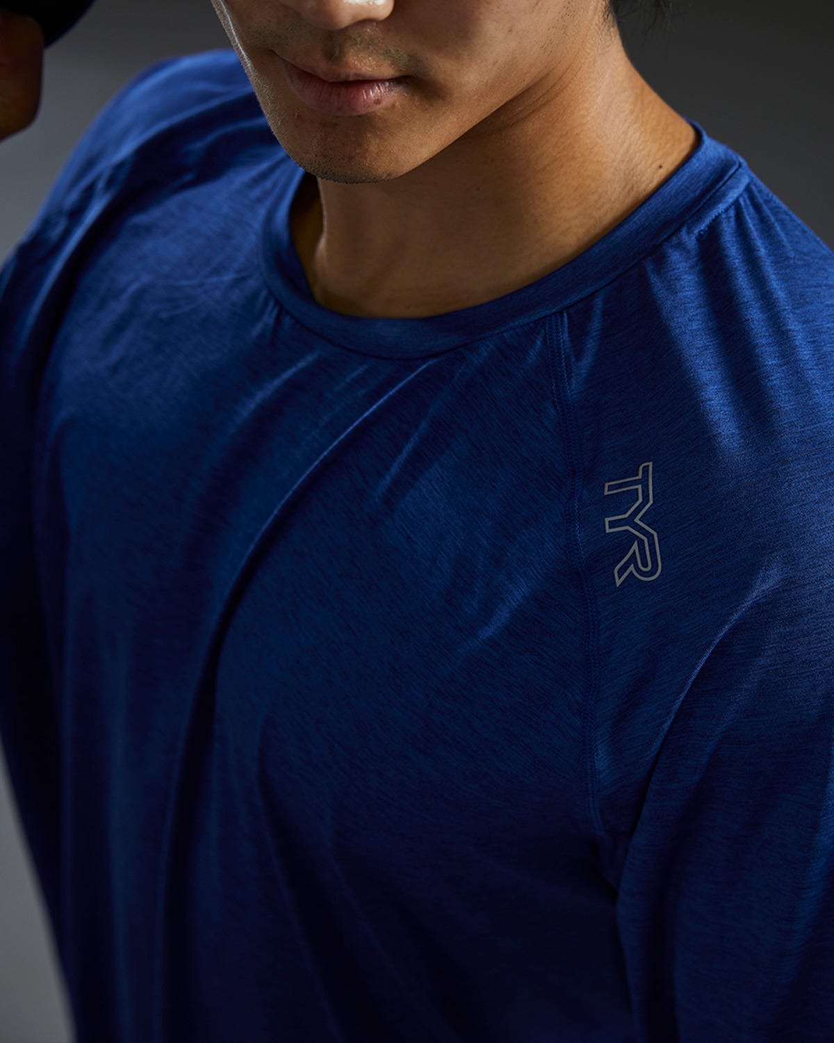ClimaDryTM Men's Raglan Long Sleeve Tech Tee - Solid / Heather