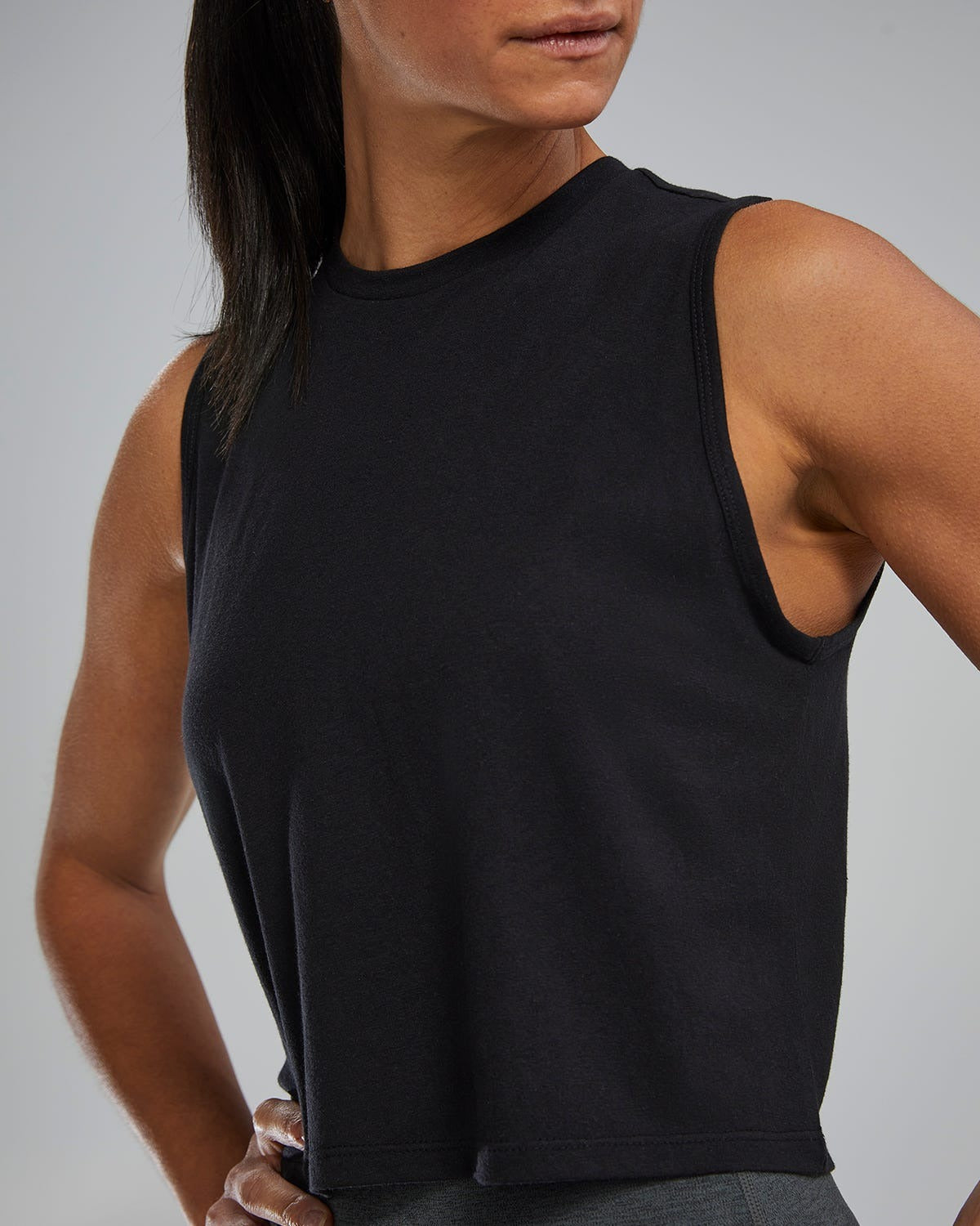 Women's Triblend Cropped Tank