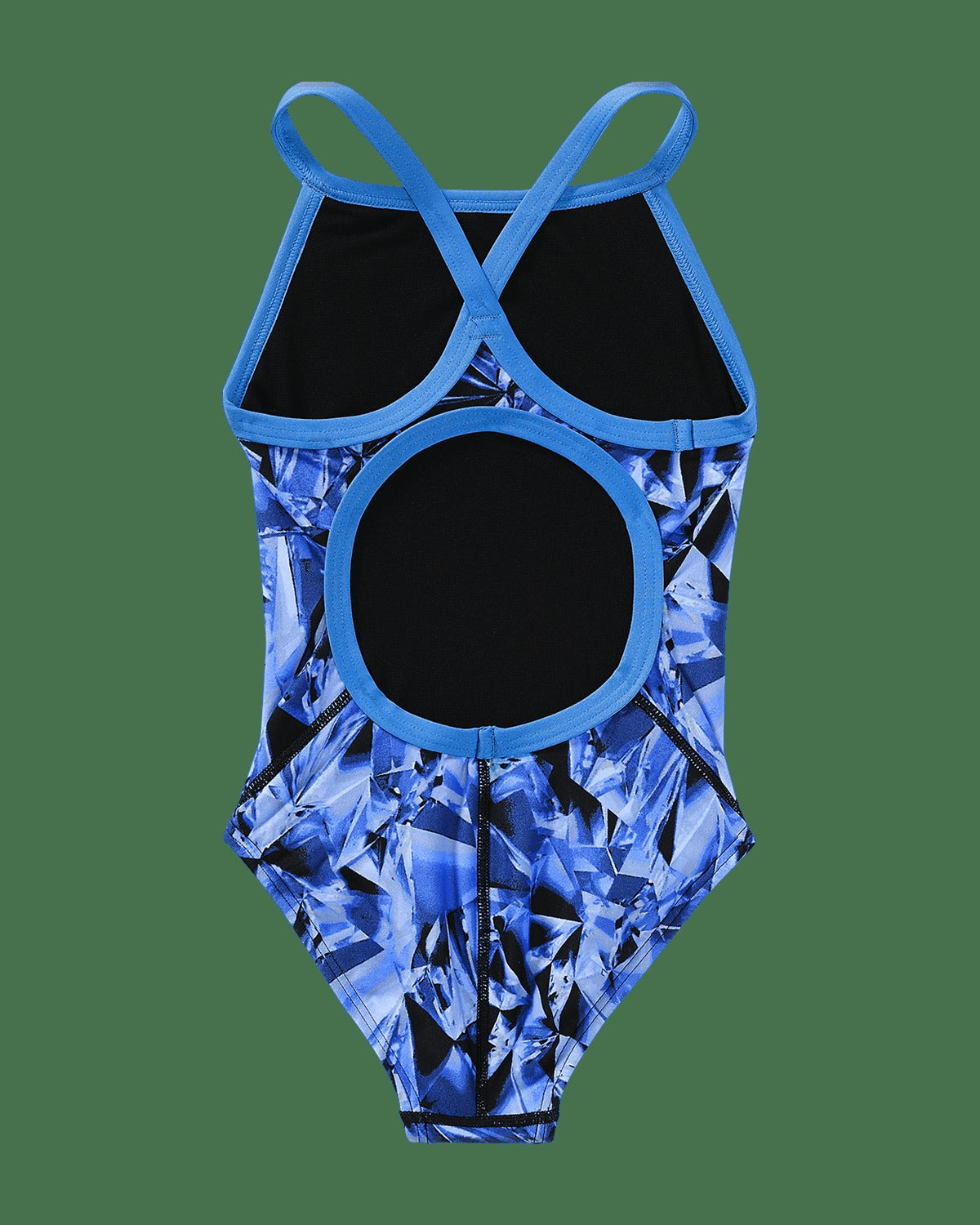 Durafast Elite® Girl's Diamondfit Swimsuit - Crystalized