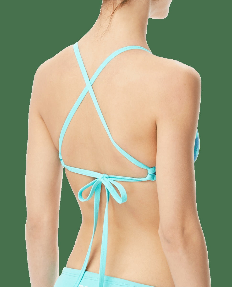 Durafast One®Women’s PacificTieback Top Swimsuit - Optic
