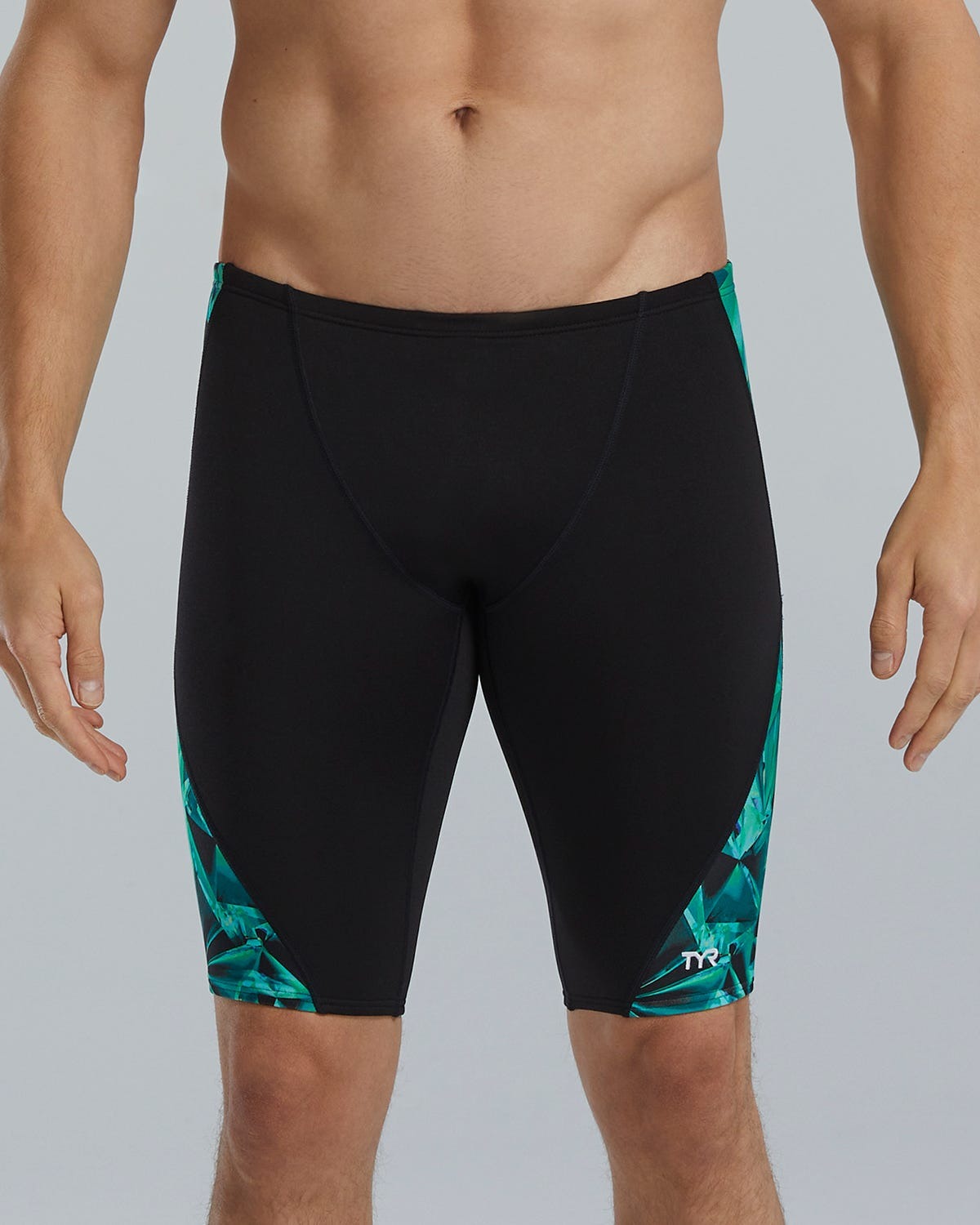 Durafast Elite® Men's Blade Splice Jammer Swimsuit - Crystalized