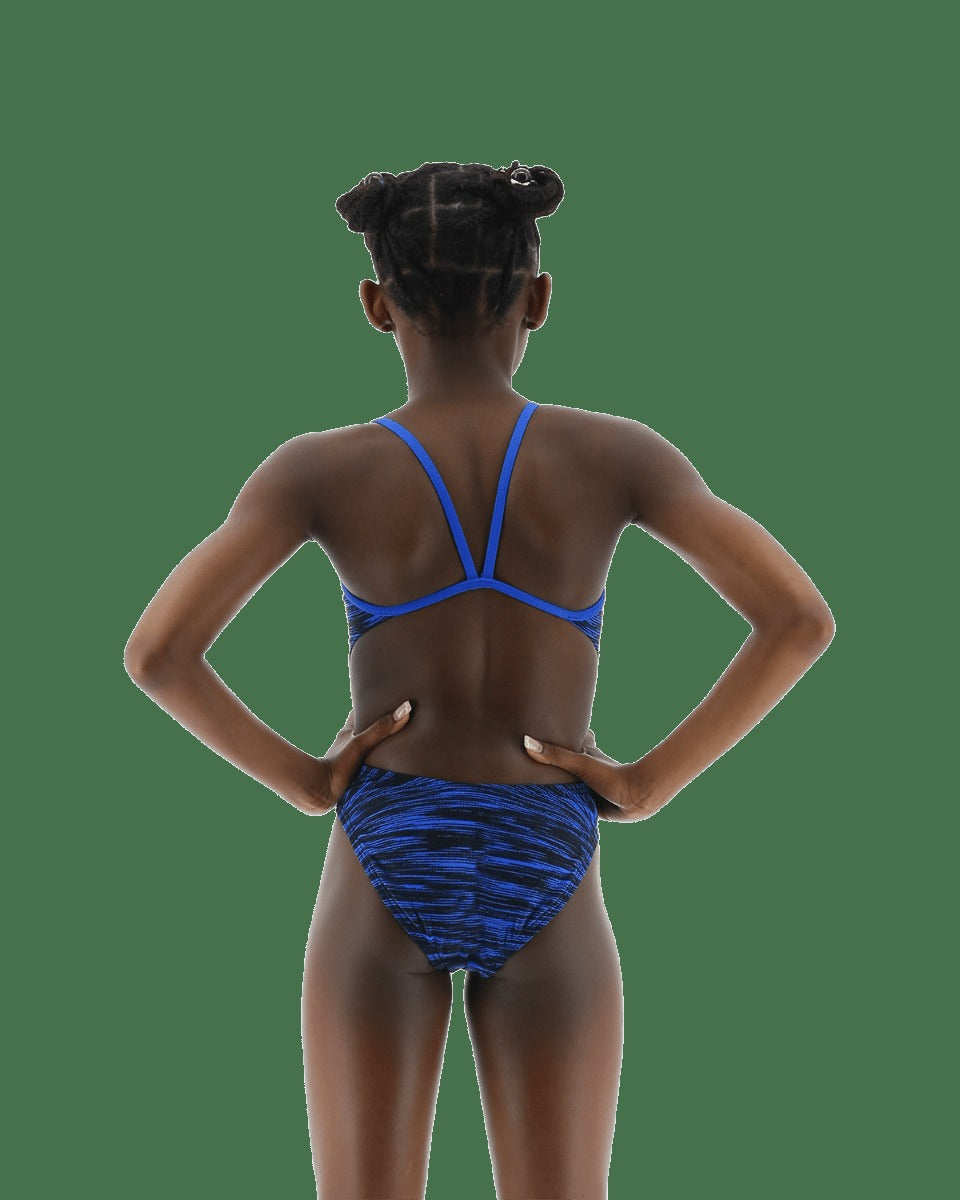 Durafast Elite® Girl's Cutoutfit Swimsuit - Fizzy