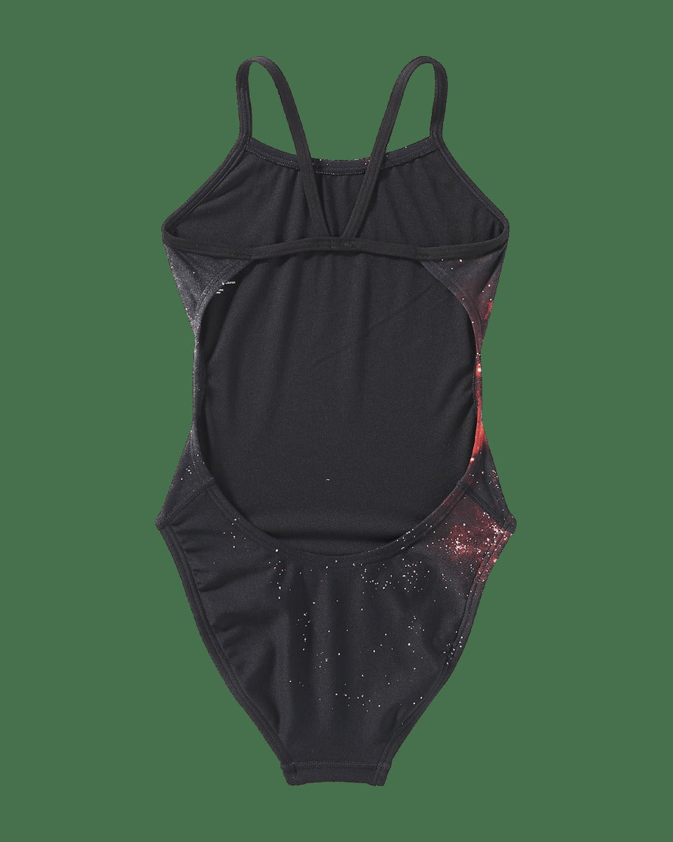 Durafast Elite® Girl's Cutoutfit Swimsuit - Starborne