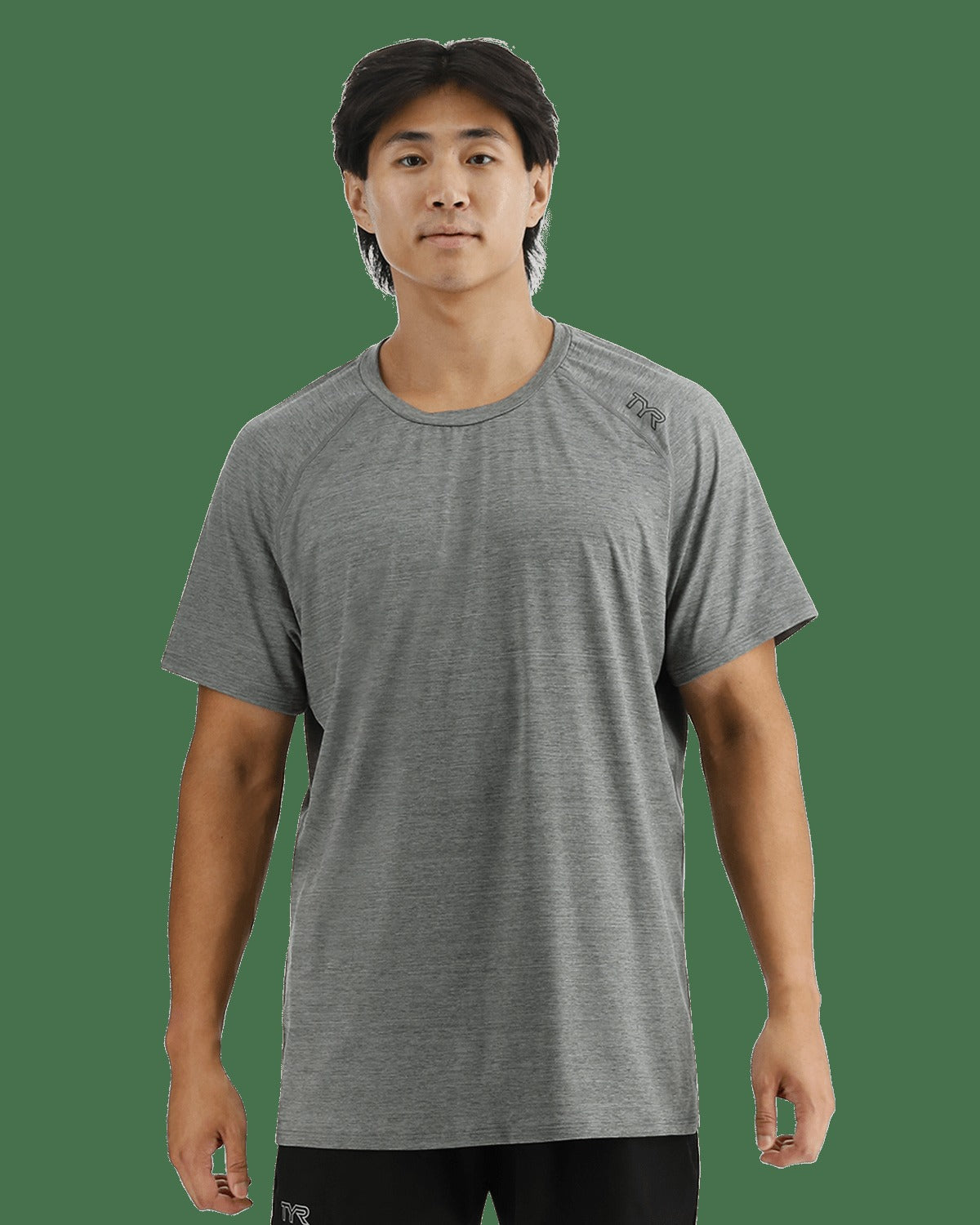 ClimaDryTM Men's Raglan Tech Tee - Solid / Heather